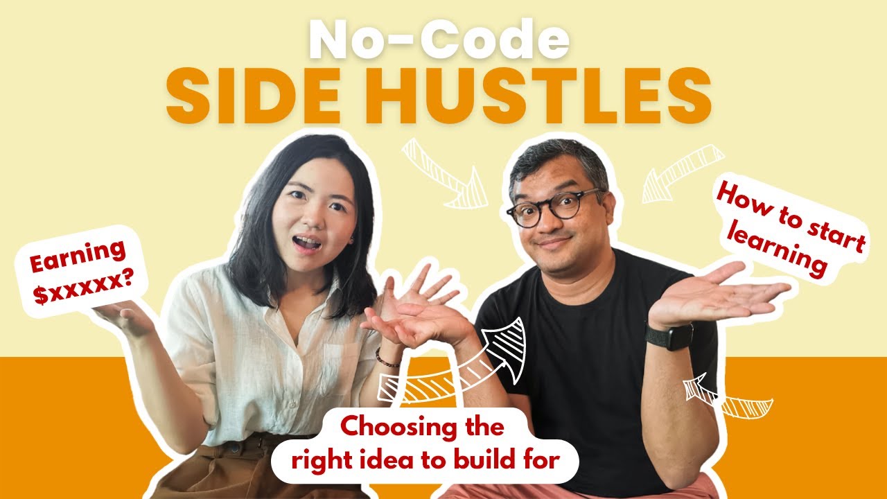No code Side Hustles for Generalists | Building products without code