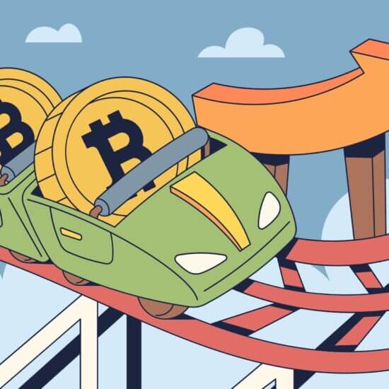 a green car with bitcoins on top of it aQg4uNGF1W4