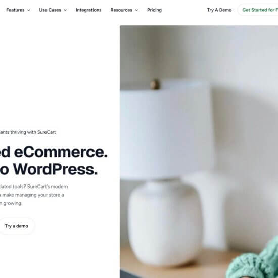 Best WordPress E Commerce Plugin SureCart2025