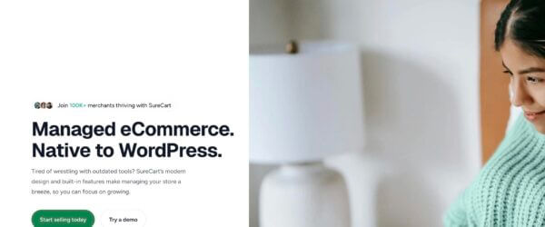 Best WordPress E Commerce Plugin SureCart2025