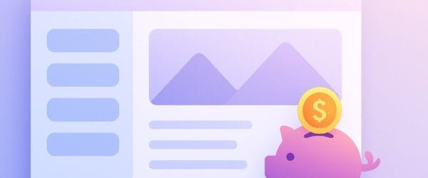 building website saving money