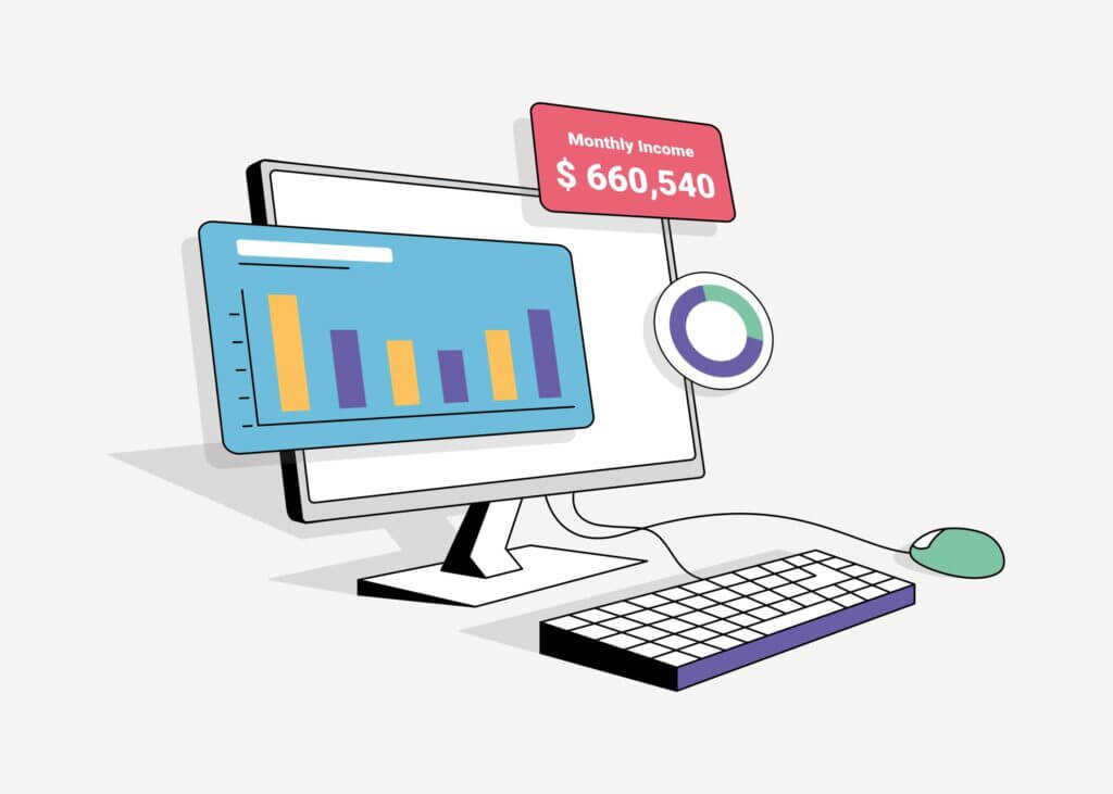 business technology desktop computer tech