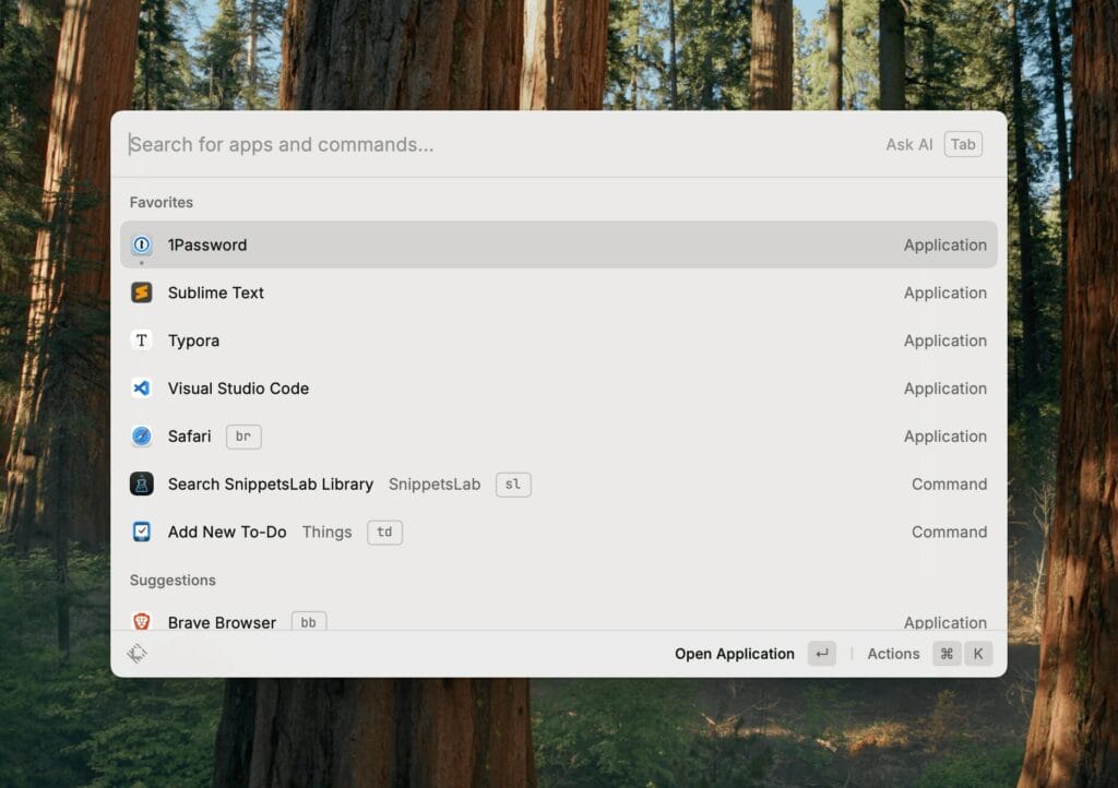 Must Have Mac Apps for Everyone: RayCast