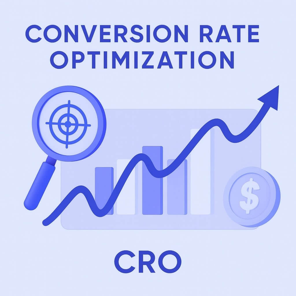 Graph showing growth in conversions