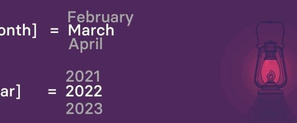 dynamic month and year into posts plugin banner