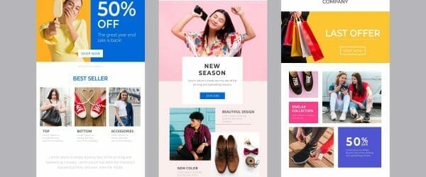 ecommerce email template