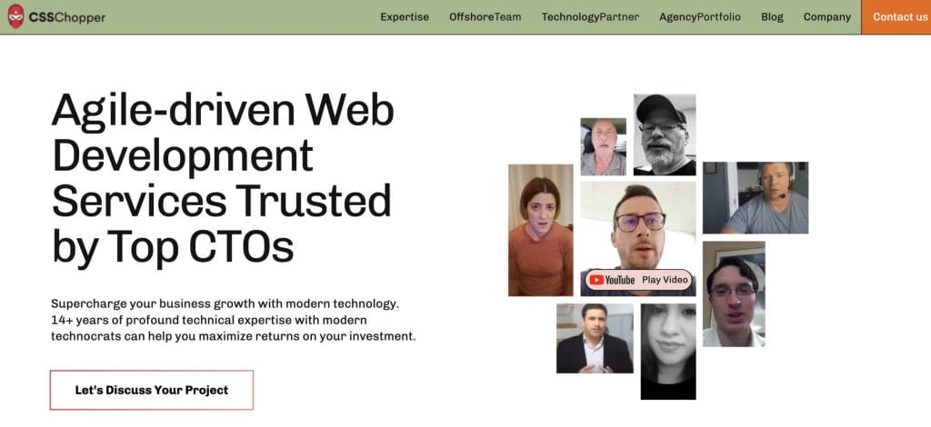 Google Chrome Leading Agile Web Development Company CSSChopper 2024 LYGxp71x