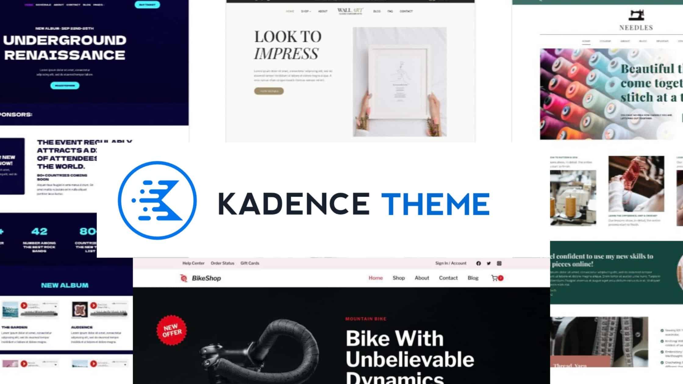 Kadence theme