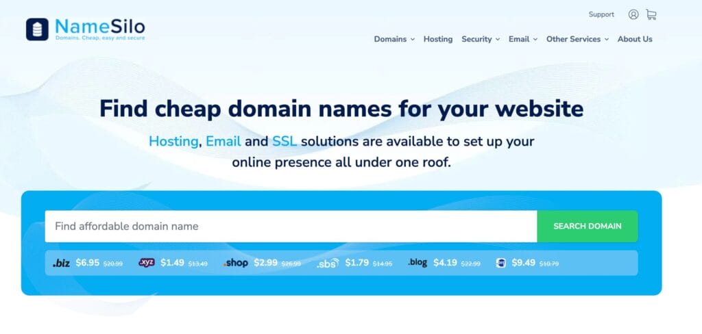 Low Cost Domain Names …2025