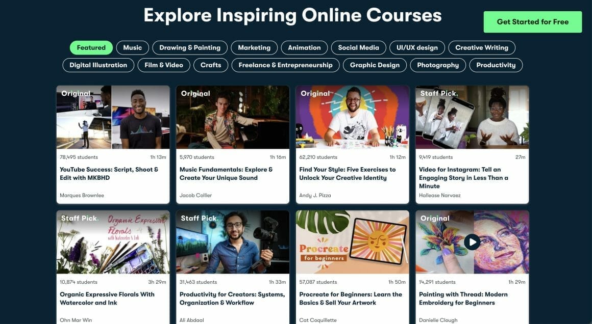 Online Classes for Creatives Skillshare 2023 06 002746