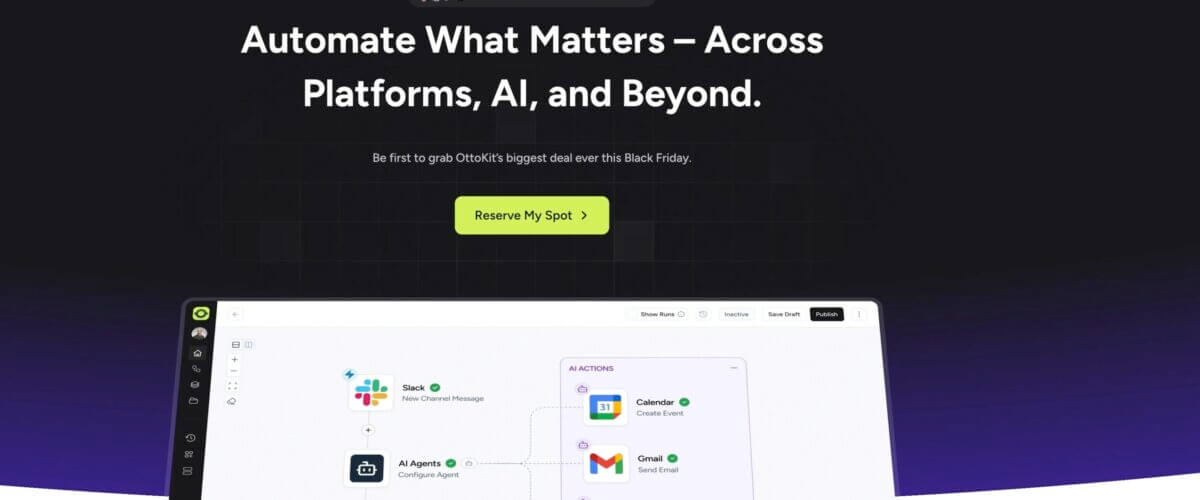 OttoKit formerly SureTriggers No Code AI Automation Tool2025