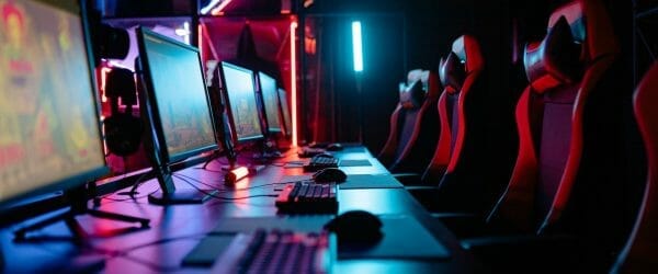 gaming chairs and computers