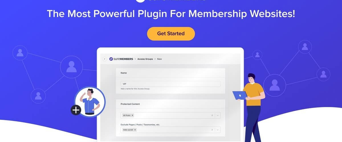 The most powerful plugin for Membership Websites