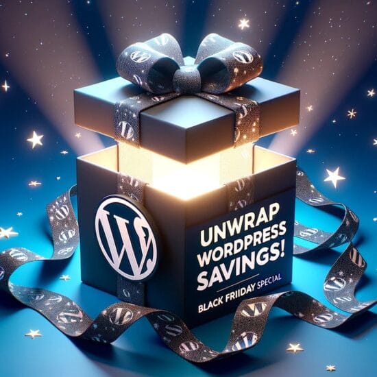 wordpress black friday deals banner