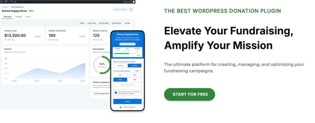 GiveWP WordPress Donation Plugin Online Fundraising Simplified2025