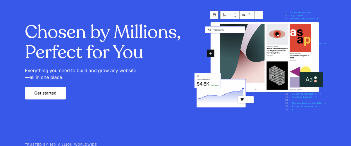 WordPress.com Build a Site Sell Your Stuff Start a Blog & More 2