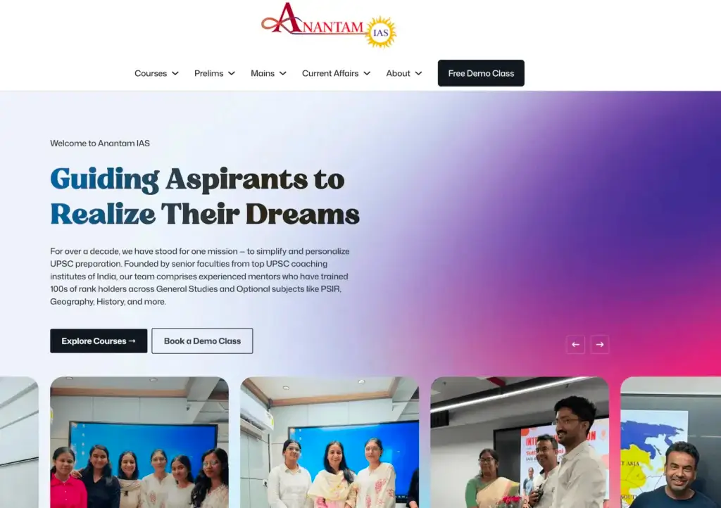 Anantam IAS UPSC Coaching Simplified2025 5