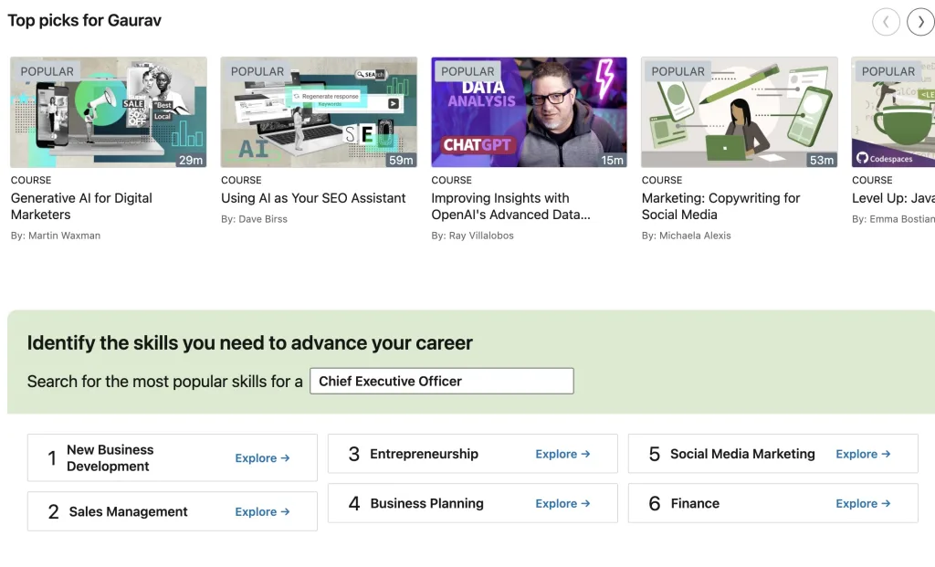 LinkedIn Learning Online Courses for Creative Technology Business Skills 2024 01 003705