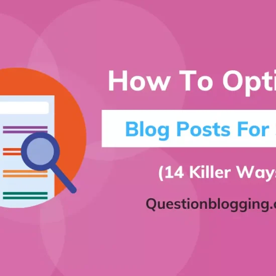 optimize blog posts for seo