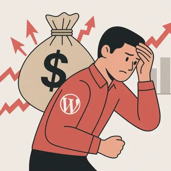 rising costs in WordPress