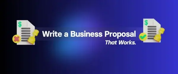 Write a Business Proposal Banner jpg
